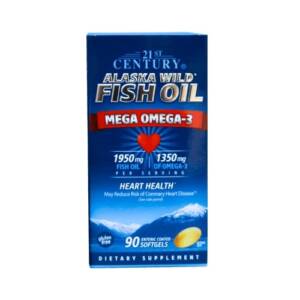 21st Century Alaska Wild Fish Oil Mega Omega-3