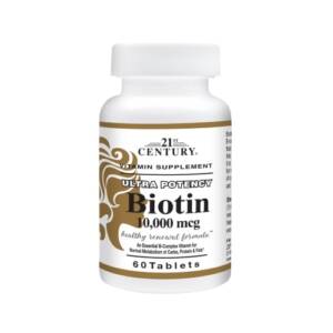 21st Century Biotin 10,000 mcg