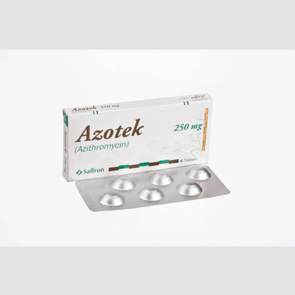 Azotek tablet 250 mg 6?s