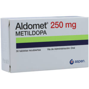 ALDOMET 250 TABS 10X3 PER STRIP