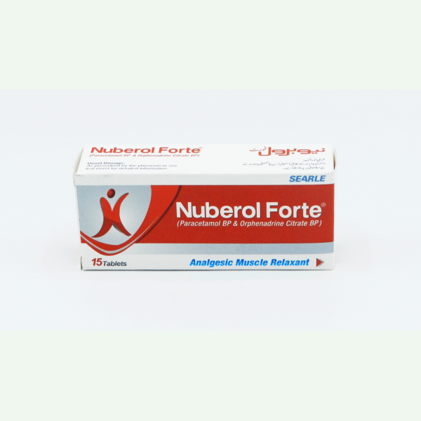 Nuberol Forte tablet 50/650 mg 15?s