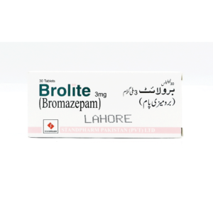 Brolite tablet 3 mg 3_10?s(Bromazepam)