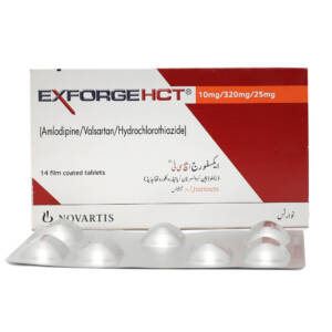 EXFORGE FCT 10/320MG 2 x 14 PER TABLET