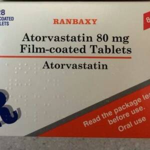 ATORVASTATIN 80MG (RANBAXY)