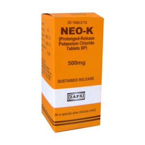 Neo-K tablet 500 mg 25?s