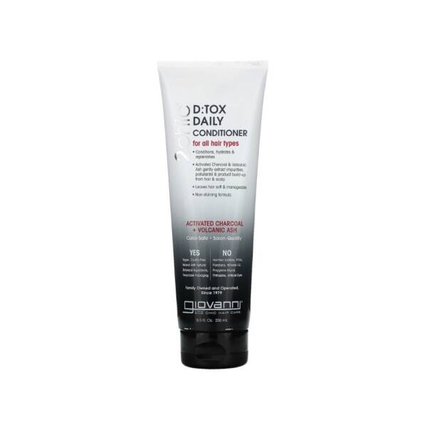 Giovanni 2Chic Activated Charcoal + Volcanic Ash Daily Conditioner