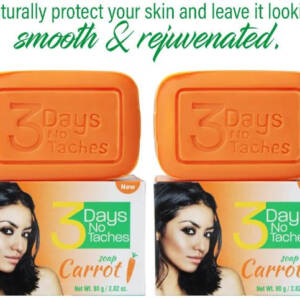 3 DAYS NO TACHES CARROT SOAP