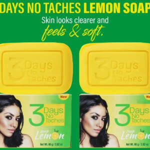 3 DAYS NO TACHES LEMON SOAP