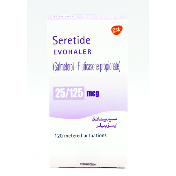 Seretide Evohaler Inhaler 25/125 mcg 1?s