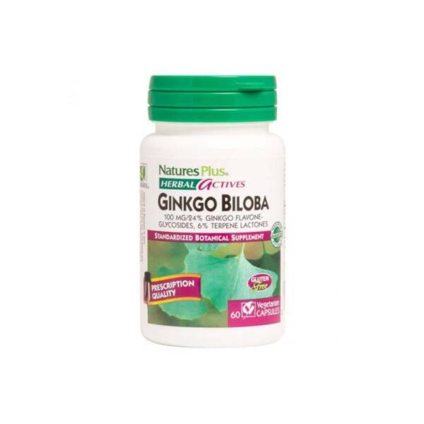 Natures Plus Herbal Actives Ginkgo Biloba