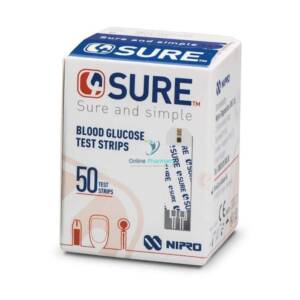 4Sure Blood Glucose Test Strips - 50 Pack