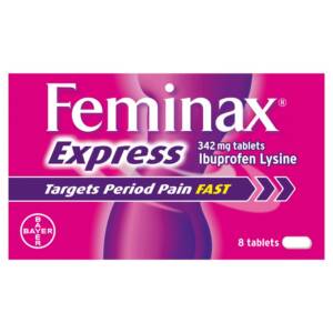 FEMINAX EXPRESS 342MG TABLETS 8?S