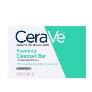 CERAVE FOAMING CLEANSER BAR SOAP 128G