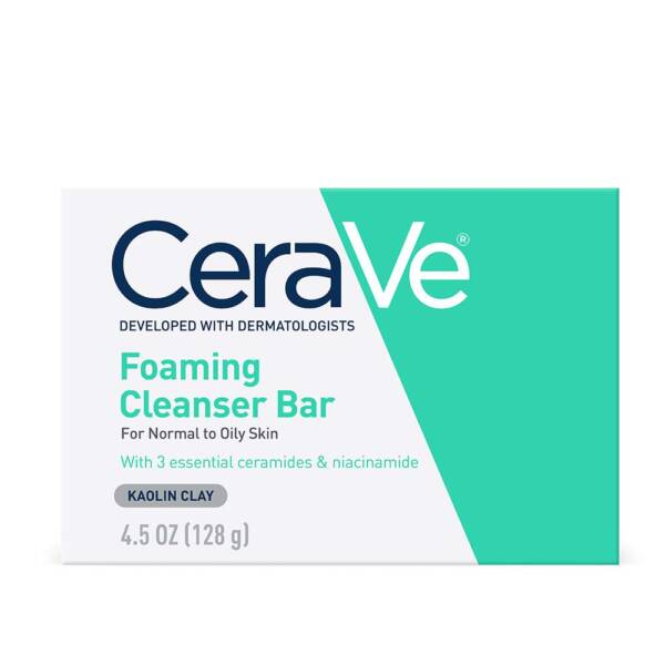 CERAVE FOAMING CLEANSER BAR SOAP 128G