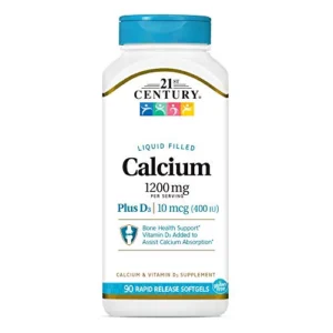 21ST CENTURY LIQUID CALCIUM 90?S SOFTGELS