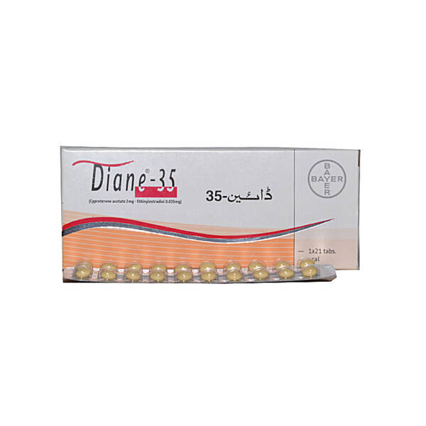 Diane 35 tablet 2 mg/35 mcg 21?s