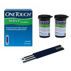 ONE TOUCH SELECT Test Strips | Blood sugar test kit (25's)