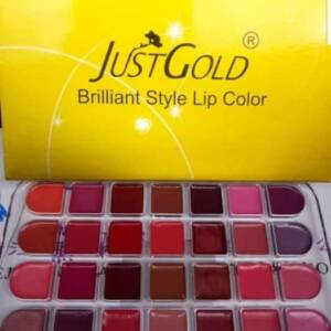 Just gold lip palette