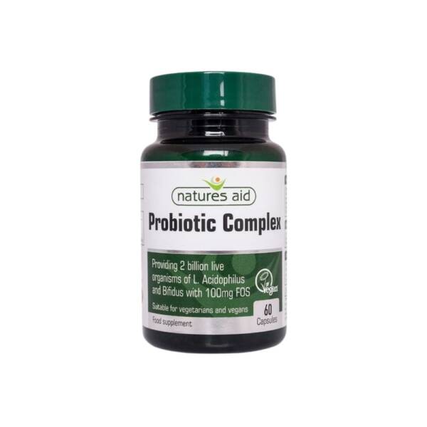 Natures Aid Probiotic Complex with Bifidus and Fos