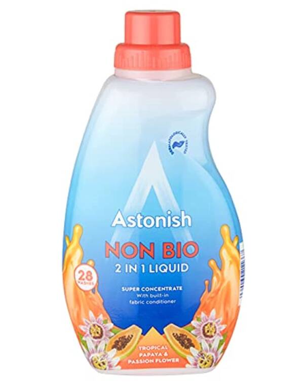 ASTONISH LAUNDRY LIQUID. PAPAYA & PASSION 840ML