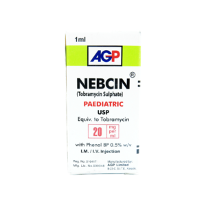 Nebcin Injection 20 mg 1 Ampx1 mL