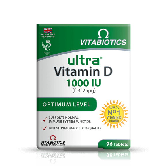 Ultra Vitamin D3 1000IU Tablets 96's