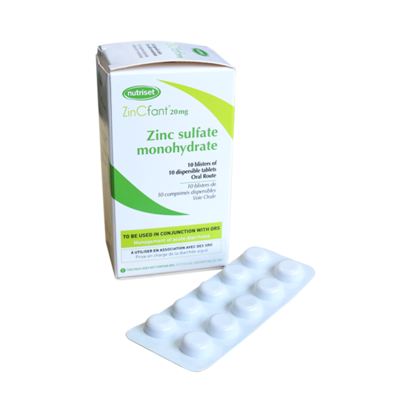 DTS ZINC SO4 20MG KIT