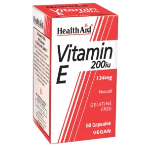 HEALTHAID VITAMIN E 200IU CAP 60?S
