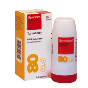 SYMBICORT INHALER 80/4.5MCG (60 DOSE