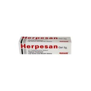 Herpesan 2% Gel 20mg