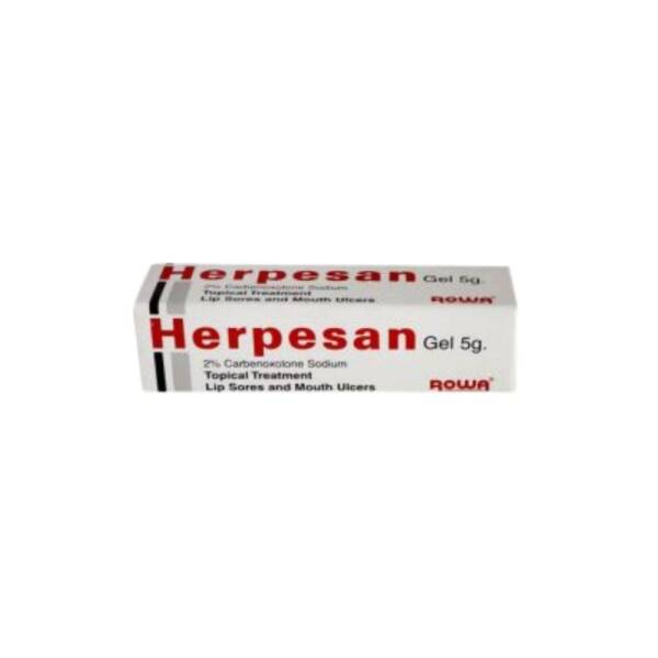 Herpesan 2% Gel 20mg