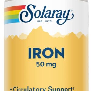 Solaray Iron 50mg
