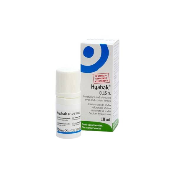 Hyabak 0.15% Eye Drops 1.5mg/ml