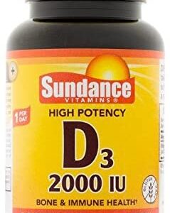 Sundance Vit D3 2000IU 60Caps
