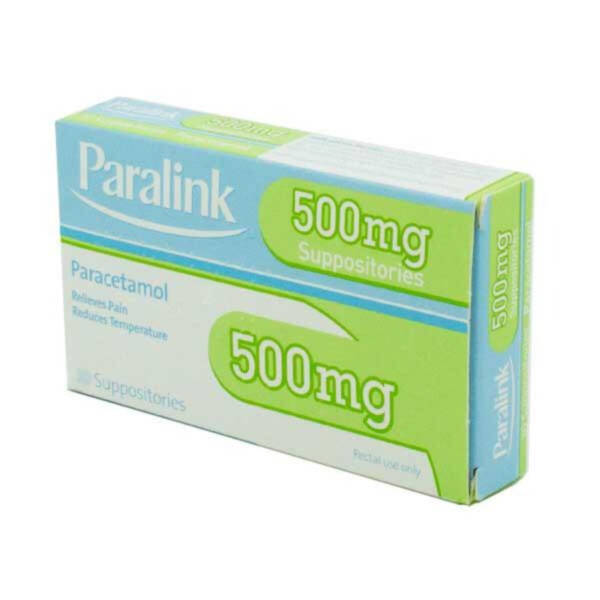 Paralink Suppositories 500mg 10 Pack