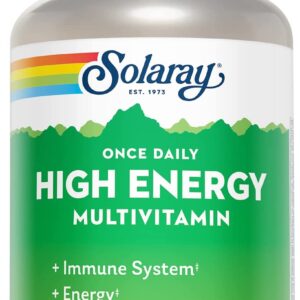 Solaray High Energy Multi-Vitamin iron free 30 veg caps