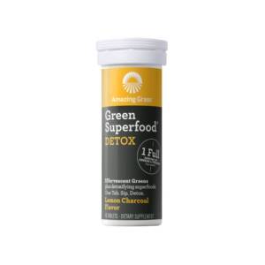 Amazing Grass Green Superfood Detox Effervescent Greens - Lemon Charcoal