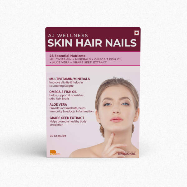 AJ WELLNESS SKIN HAIR NAILS
