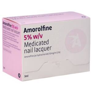 AMOROLFINE 5% W/V NAIL LACQUER ASPAR