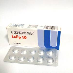 ATORVASTATIN 10MG(LOLIP) [30COMP]