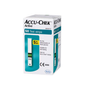 Accu-Chek Active Strips | Blood sugar test kit (50 PCS pack)
