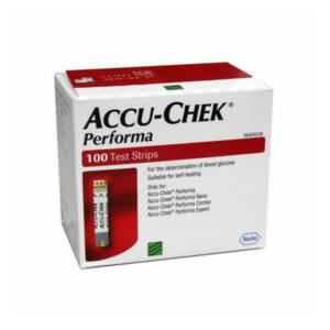 Accu-Chek Performa Strips | Blood sugar test kit (100 PCS pack)