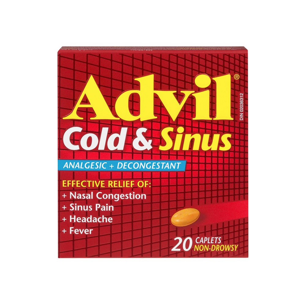 Buy Here - Advil Cold & Sinus 30mg - Allschoolabs Online