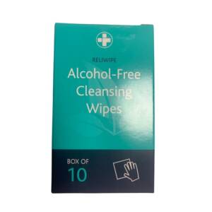 Antiseptic Alcohol Free Cleansing Wipes - 10 Pack