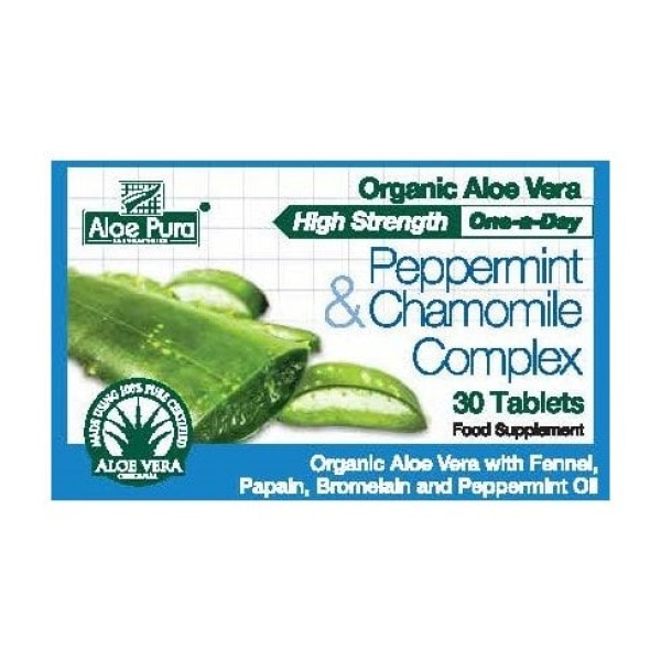 Aloe Vera Peppermint & Chamomile Complex Tabs 30?s