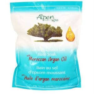 Alpen Foaming Espom Bath Salt Moroccan Argan Oil