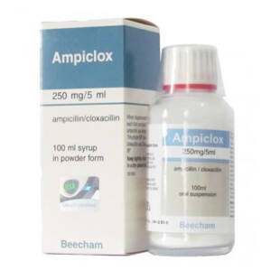 Ampiclox 250mg/5ml Suspension