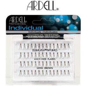 Ardell DuraLash Individual Lashes Knot Free Flare Long Brown