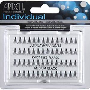 Ardell DuraLash Individual Lashes Knot Free Flare Medium Black