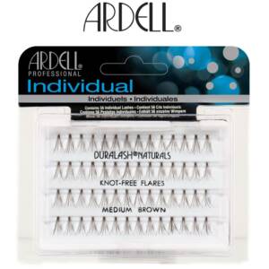 Ardell DuraLash Individual Lashes Knot-Free Flare Medium Brown